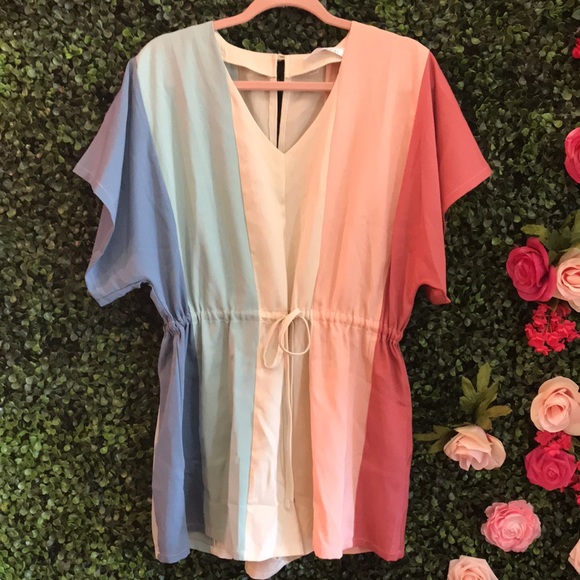 Color Block Romper - Picture 3 of 3